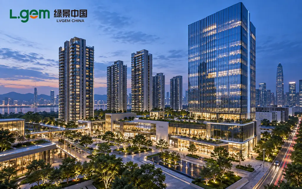 深圳城市更新及商业地产运营商:绿景中国地产 LVGEM (China) Real Estate Investment Company Limited(0095)