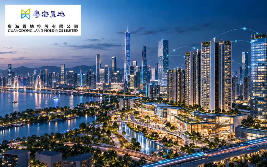 大湾区房地产开发商:粤海置地 Guangdong Land Holdings Limited(0124)