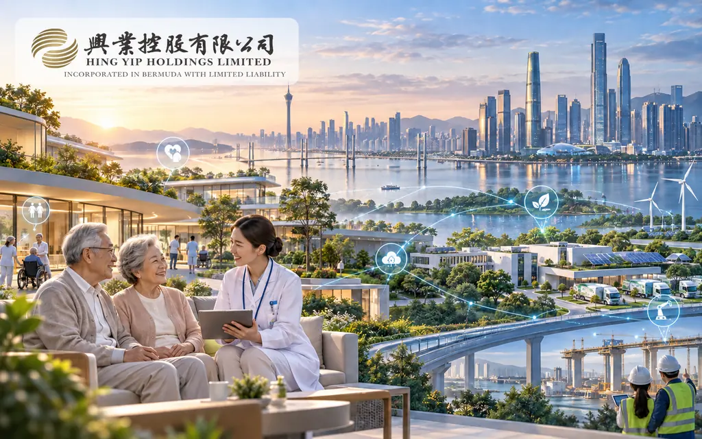 湾区科技康养与绿色融资租赁平台:兴业控股 Hing Yip Holdings Limited(0132)
