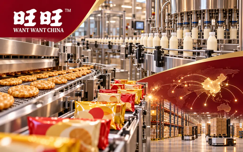 中国食品饮料制造商:中国旺旺控股有限公司 Want Want China Holdings Limited(0151)
