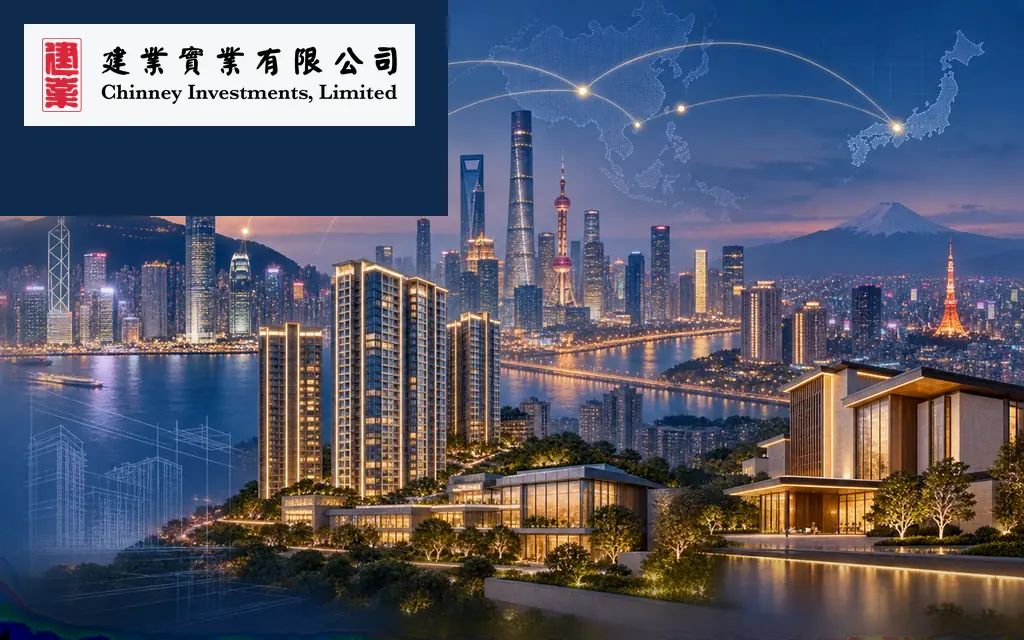 物业投资发展公司：建业实业有限公司 CHINNEY INVESTMENTS, LIMITED(0216)