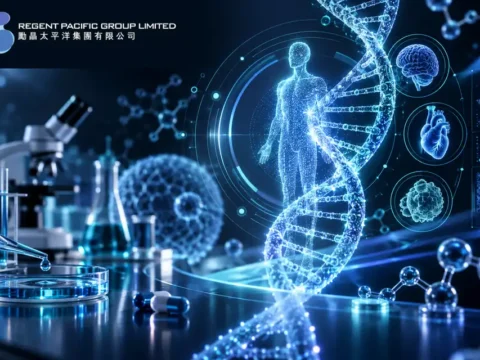生物医药与数字健康投资公司：勵晶太平洋集團 Regent Pacific Group Limited(0575)