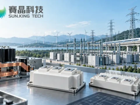 功率半导体与电力电子设备公司：賽晶科技集團 Sun.King Technology Group Limited(0580)