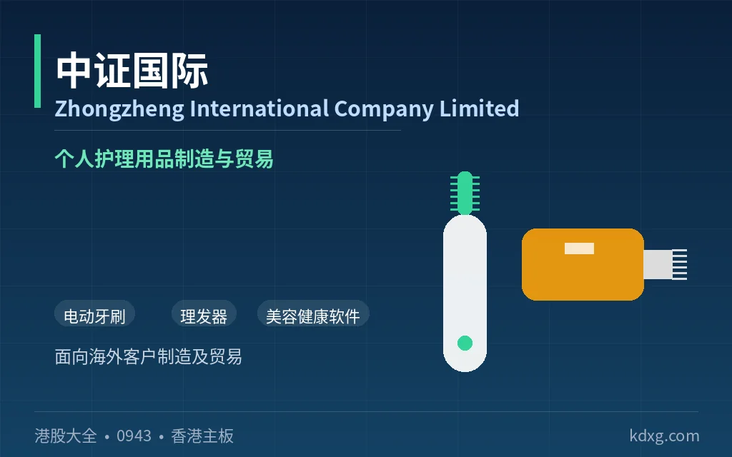 logo - 口袋香港 - 港股百科及港股开户投资指南 个人护理用品制造与贸易公司:中证国际 Zhongzheng International Company Limited(0943)