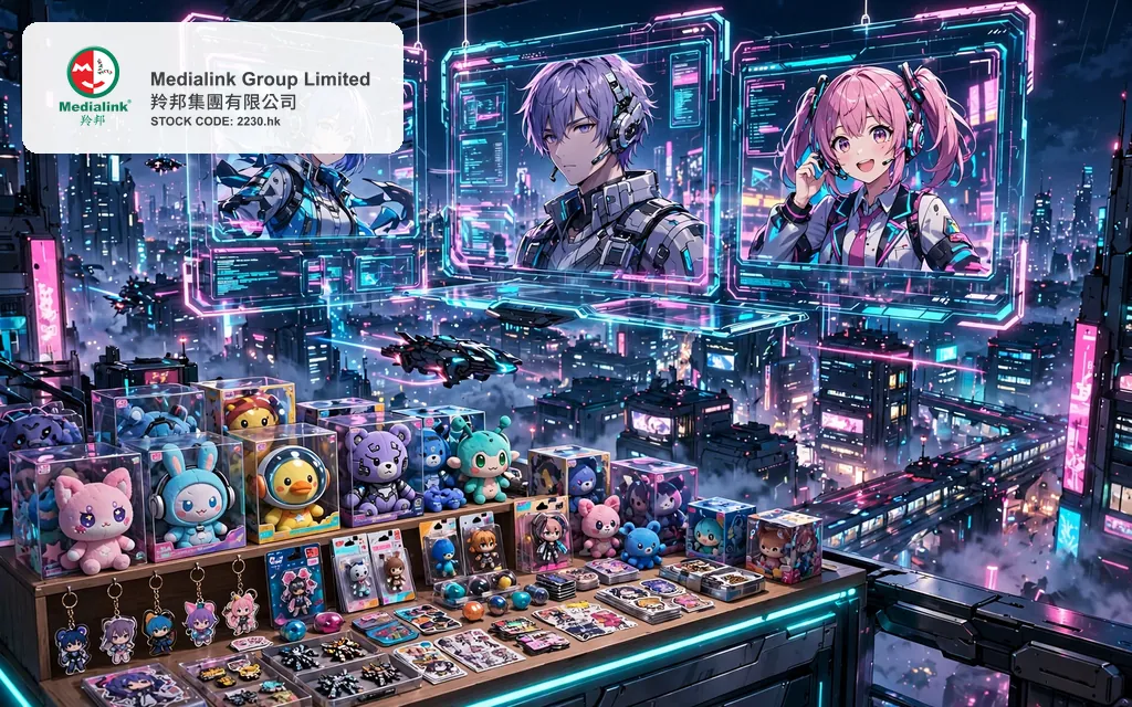 亚洲动漫IP管理与发行商：羚邦集团 Medialink Group Limited(2230)