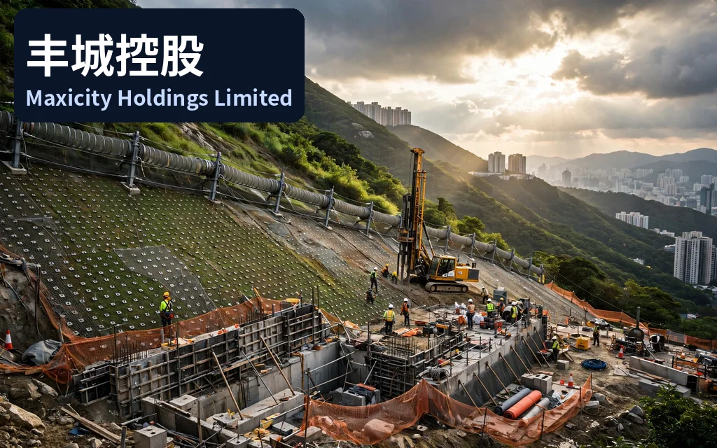 香港斜坡工程承建商:丰城控股 Maxicity Holdings Limited(2295)