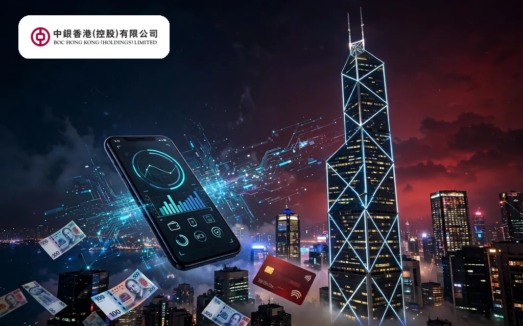 港元发钞的香港第二大银行：中银香港 BOC Hong Kong (Holdings)(2388)