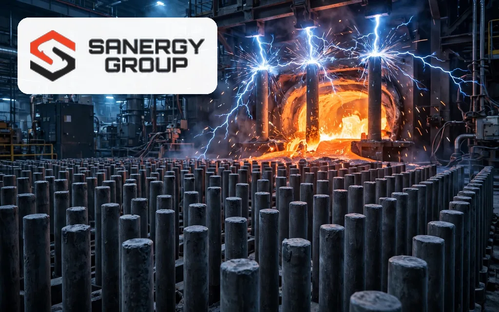 超高功率石墨电极全球制造商:昇能集团 Sanergy Group Limited(2459)