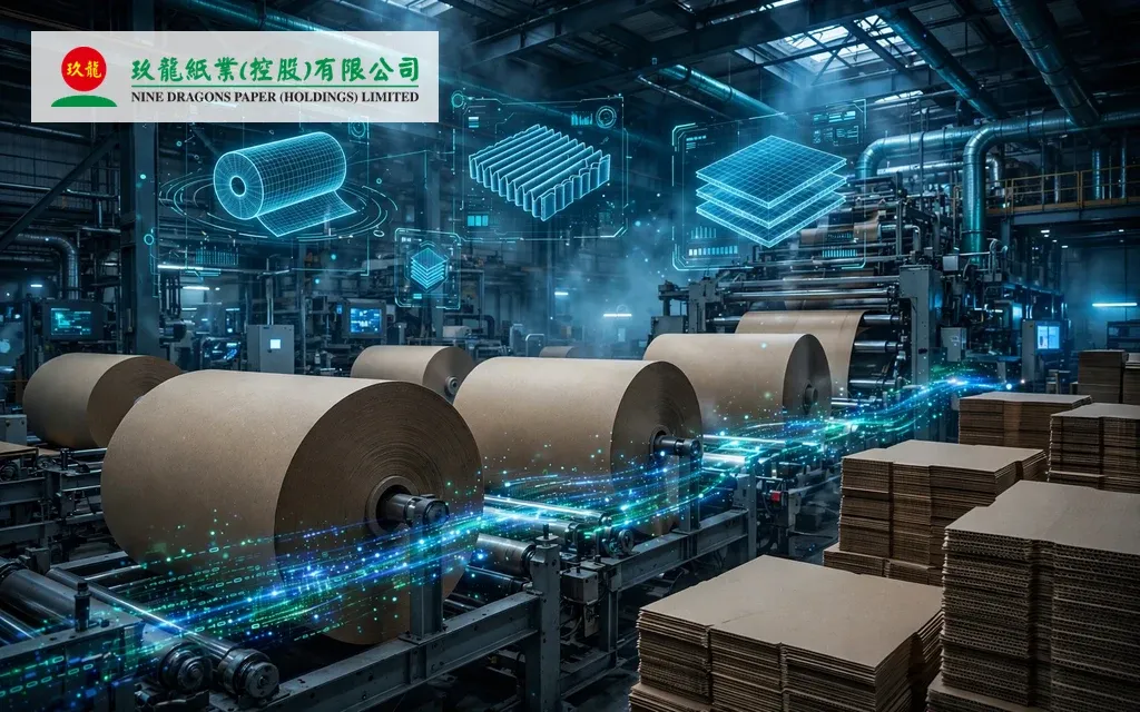 全球产能最大的造纸集团：玖龙纸业 Nine Dragons Paper (Holdings) Limited(2689)