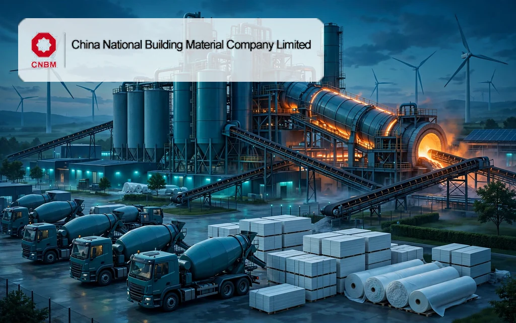 全球最大建材制造商:中国建材 China National Building Material Company Limited(3323)