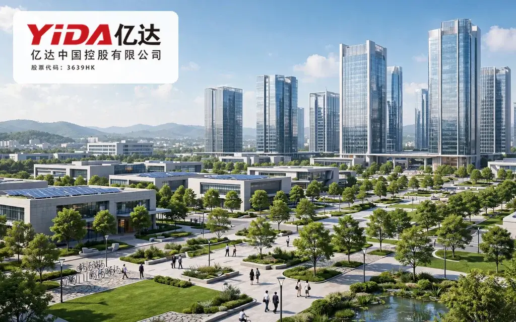 中国商务园区开发运营商:亿达中国控股 Yida China Holdings Limited(3639)
