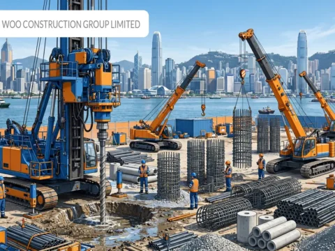 地基工程承包商：三和建筑集团 Sam Woo Construction Group Limited(3822)