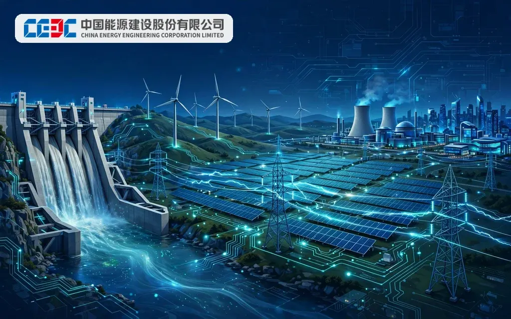 中国能源电力基建巨头：中国能源建设 China Energy Engineering Corporation Limited(3996)