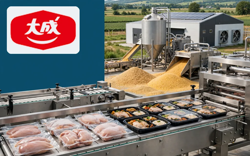 中国鸡肉与饲料全产业链食品企业：大成食品 DaChan Food (Asia) Limited(3999)