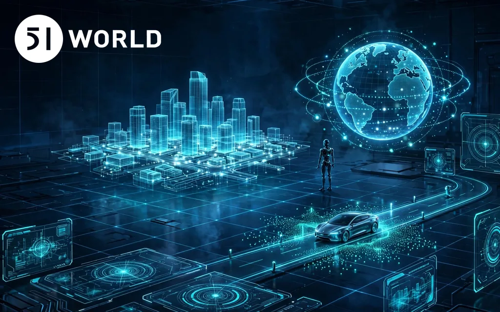 中国物理AI数字孪生平台公司:五一视界 Beijing 51WORLD Digital Twin Technology Co., Ltd.(6651)