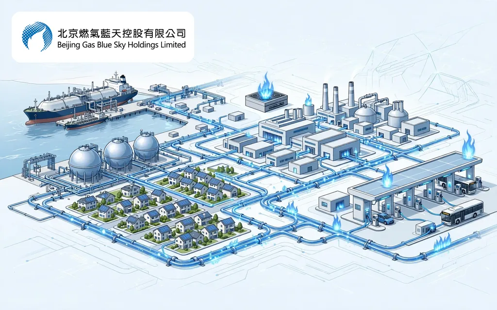 中国天然气分销与城市燃气运营商:北京燃气蓝天 Beijing Gas Blue Sky Holdings Limited(6828)