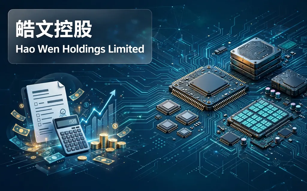 放贷及电子零件加工贸易投资控股公司:皓文控股 Hao Wen Holdings Limited(8019)