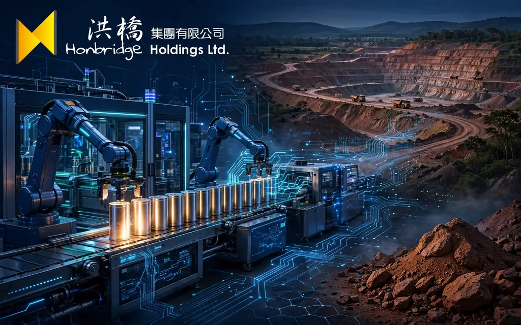 锂电池与矿产资源投资控股公司:洪桥集团 Honbridge Holdings Limited(8137)