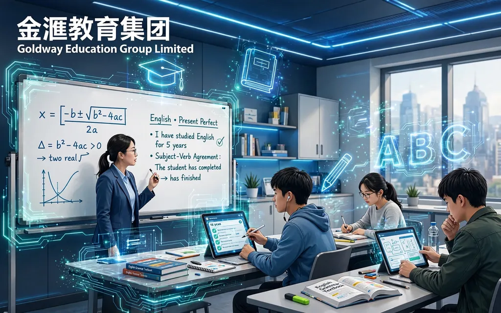 香港中小学生补习服务商：金滙教育集团 Goldway Education Group Limited(8160)