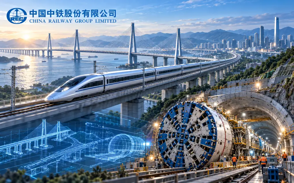 铁路与城市基础设施建设公司：中国中铁股份 China Railway Group Limited(0390)