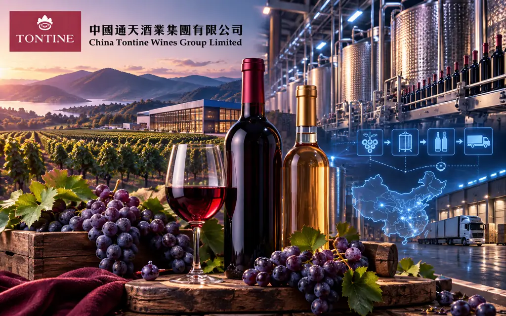 葡萄酒酿造及销售公司：中国通天酒业集团 China Tontine Wines Group Limited(0389)